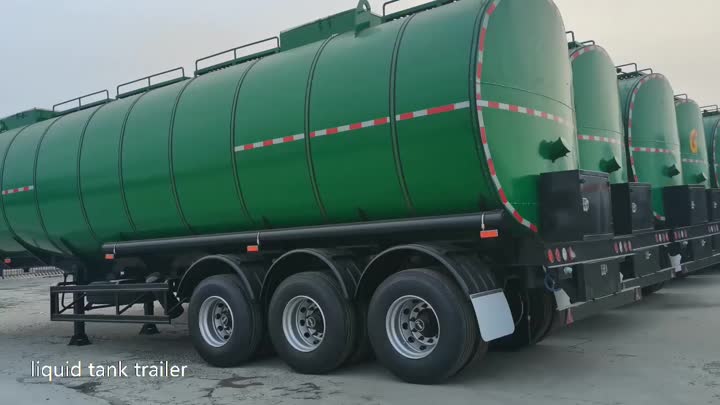 Chemical Liquid Acid Tanker Trailer