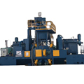 Roller Conveying Steel Wire Mesh belt Shot Blasting Machine1