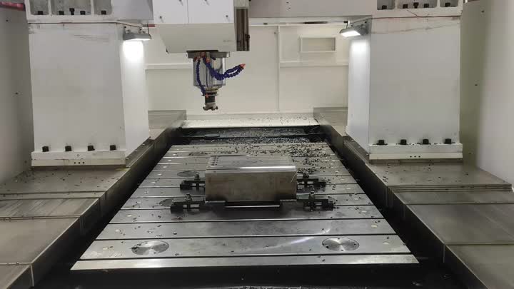 Máquina de perforación de pórtico de CNC