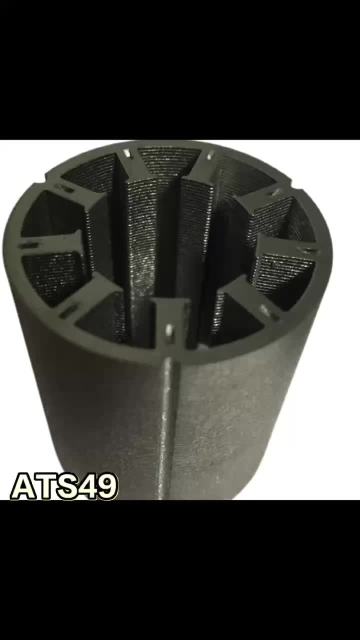 Interal runner stator with winding