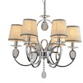 Modern Industrial Chrome Crystal Chandelier Pendant Light1