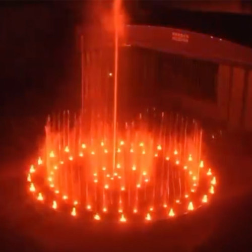 Custom Stainless Steel Small Water Music Fountain Show