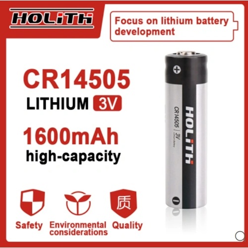 CR14505 리튬-망간 배터리 배터리 공개, 1600mAh 용량은 업계 트렌드를 이끌고 있습니다.