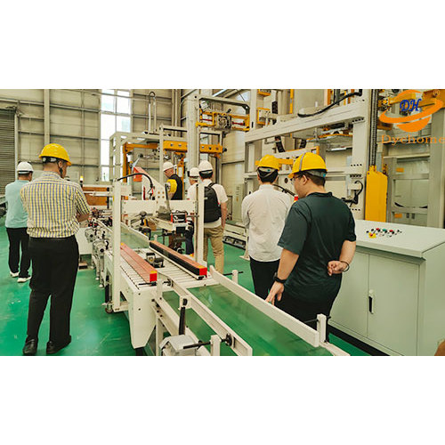 Hosting visiting packaging line customers