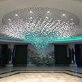 Luxury Customizable Green Crystal Chandeliers for Hotel Lobbies1