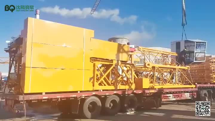 BQ Tower Crane გაგზავნილი ქარხნიდან