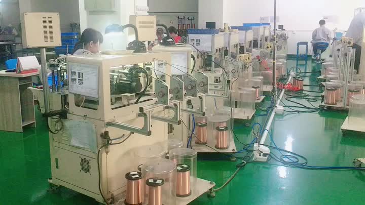 Micro motor winding machine.MP4