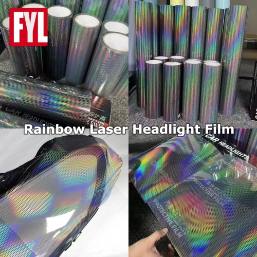 Regenbogenlaser -Favoriten -Scheinwerferfilm