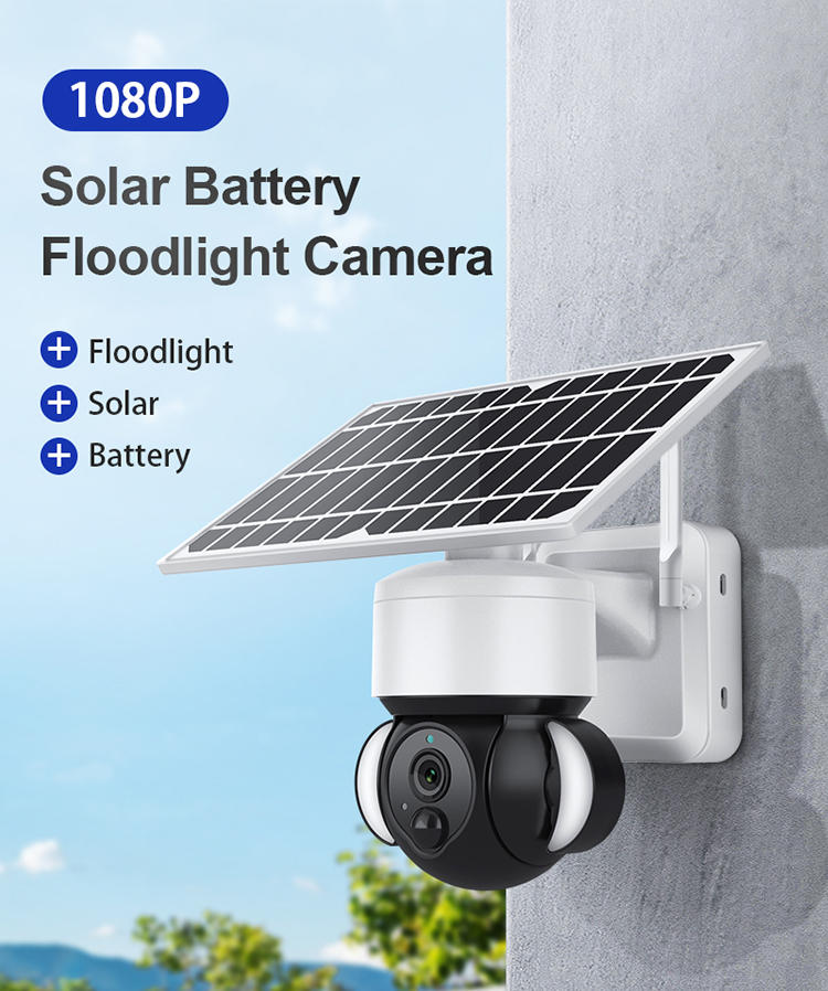 360 Degree HD Solar Surveillance Camera