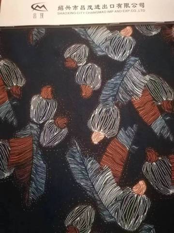 rayon twill print