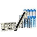 Large Free Foundation Commercial Concrete Mixing Station 90m³ Batching Plant for Construction Projects1