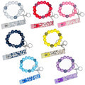 New ATM Credit Card Security Keychain: Stylish Silicone Bead Bangle Bracelet with Tassel Wristlet - Perfect Mother's Day Gift1