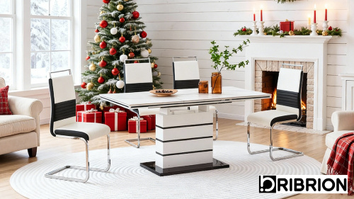 Amplíe su espacio de comedor para la temporada festiva: la solución flexible de Bribrion para reuniones navideñas