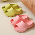 Low MOQ Custom Women's Thick Platform EVA Slippers with Logo Customization1