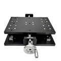 Manual Linear Stage with Large Table Bearing - 100kg Displacement Hand Sliding Table1