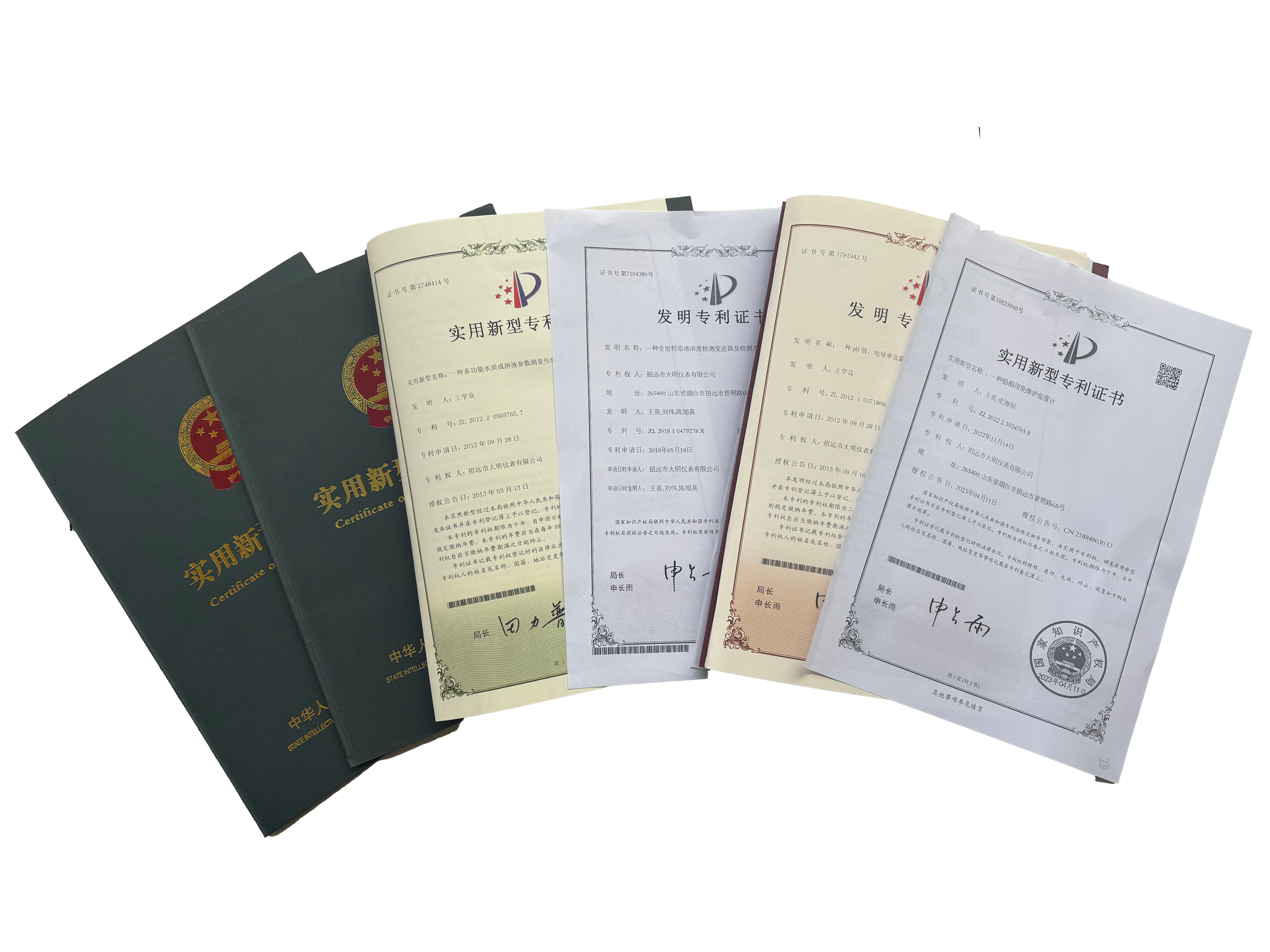 Patent Certificate 3