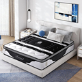 King Size 32CM Gel Memory Foam Hybrid Mattress with Super Soft Imitation Silk Fabric1