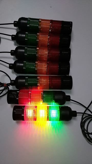 IP65 70mm LED Signal Tower Light with Buzzer - New Outdoor Used1