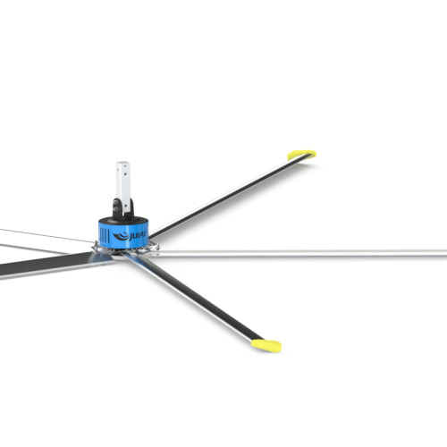 Como melhorar o efeito de resfriamento e ventilação dos fãs de HVLS?