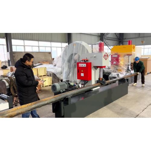 Lamp Pole Straightening Machine