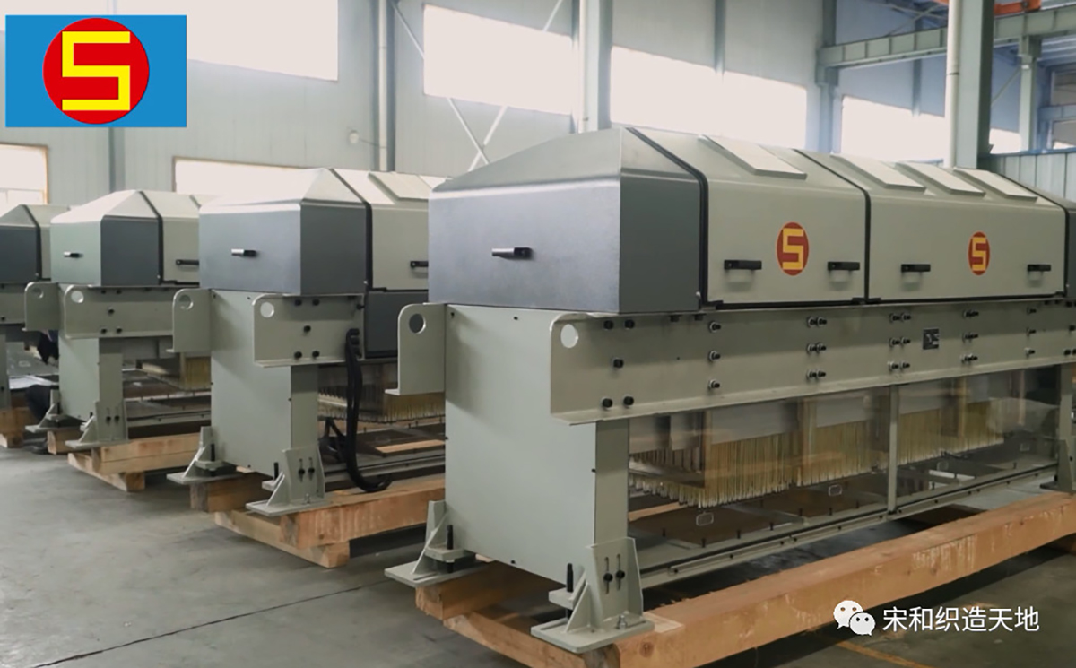 Sej Jacquard Machine သည်ကျွန်ုပ်တို့၏ဖောက်သည်များအလုပ်လုပ်သည်