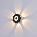 8W 10W 12W Flower Shape Waterproof LED Wall Lamp for Indoor/Outdoor Decor1