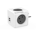 Customizable Allocacoc Type H Israel Wall Mountable Power Outlet with Surge Protection1