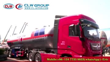 Propane 60000liters 56m3 60cbm Tank LPG Trailer