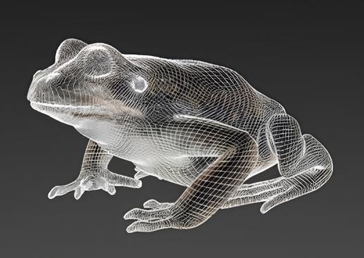 Frog anatomical model