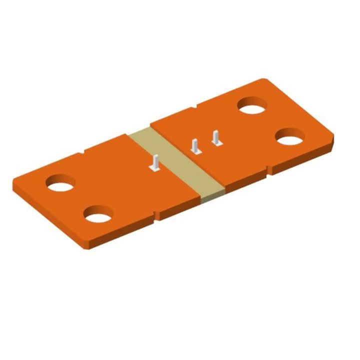 50 µΩ HYCS8536L050J3P Resistor de derivação do tipo pino