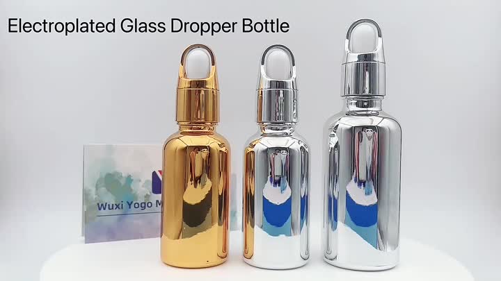 30ml әйнек ультрафиолет алтын тамшысын тамшы