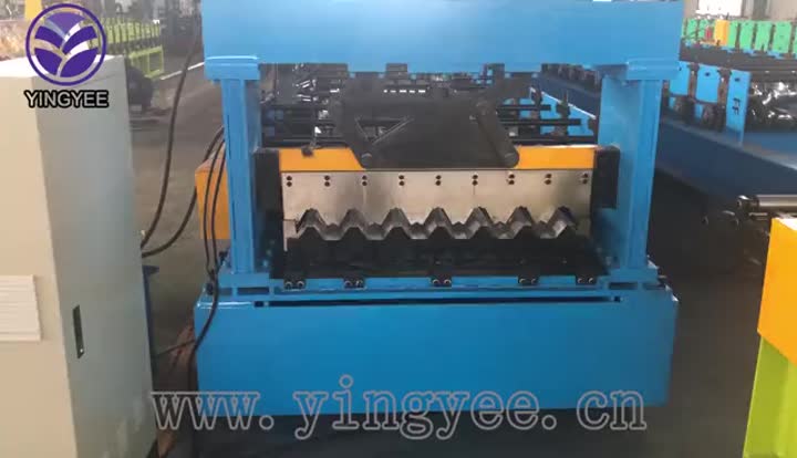 floor deck roll forming machine