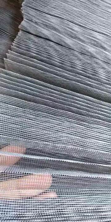 pleated insect screen Polyester fiberglass folded window screen mesh1