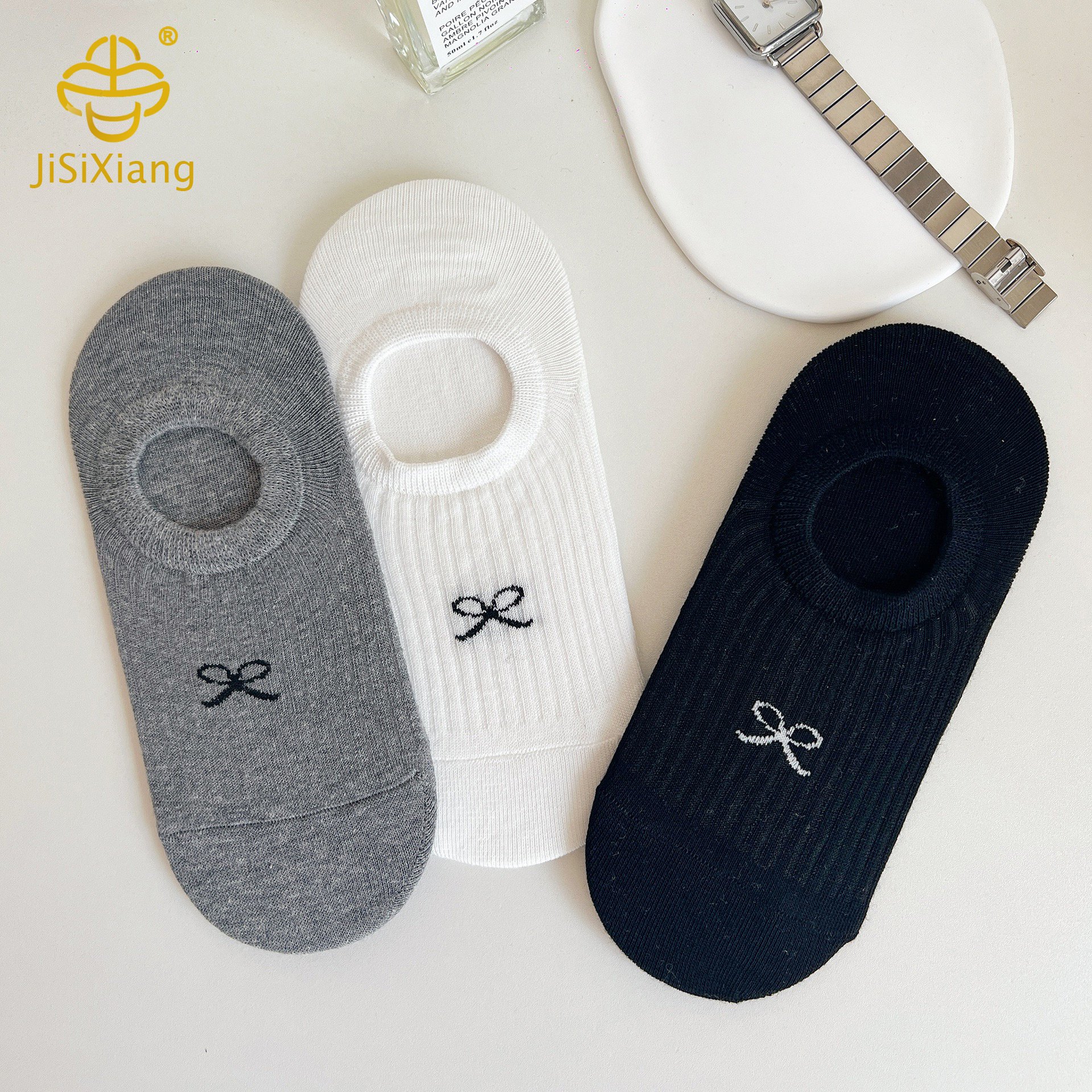 한국 버전 활 안티 미끄러짐 얕은 입에서 보이지 않는 양말