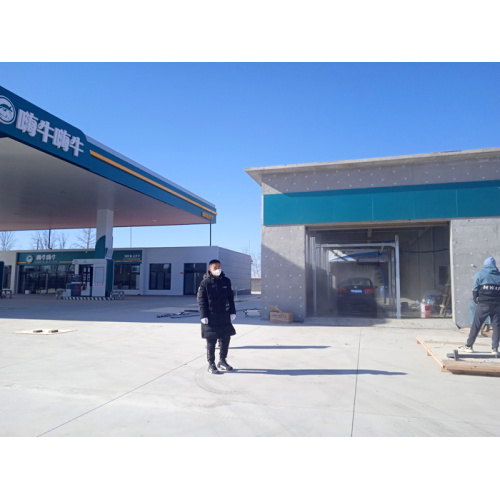 Gas Station Automatic Car Wash Serivce With Leisuwash S90