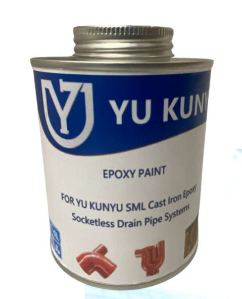 Epoxy paint SMLCast Iron Pipe