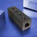 CNC Machined Pneumatic Cylinder Aluminum Alloy Valve Manifold1