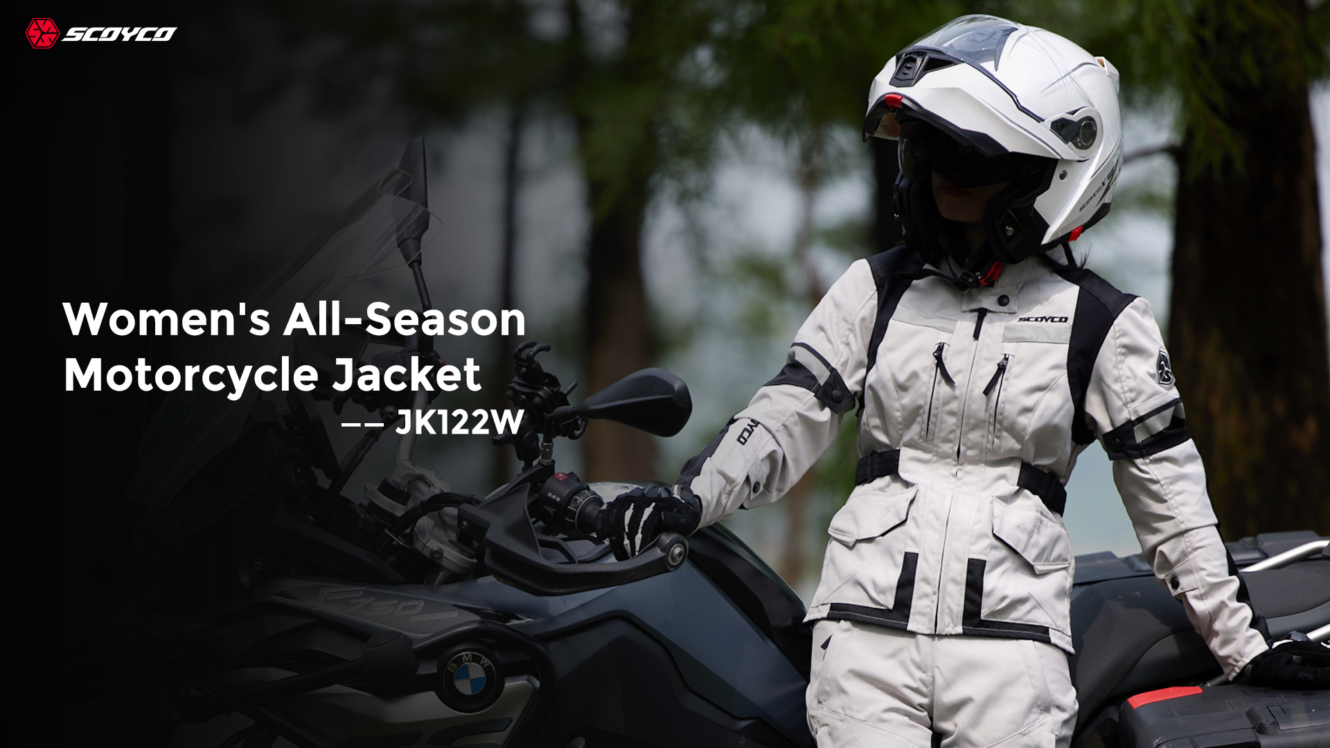 Chaqueta de motocicleta para mujeres para mujeres - JK122W