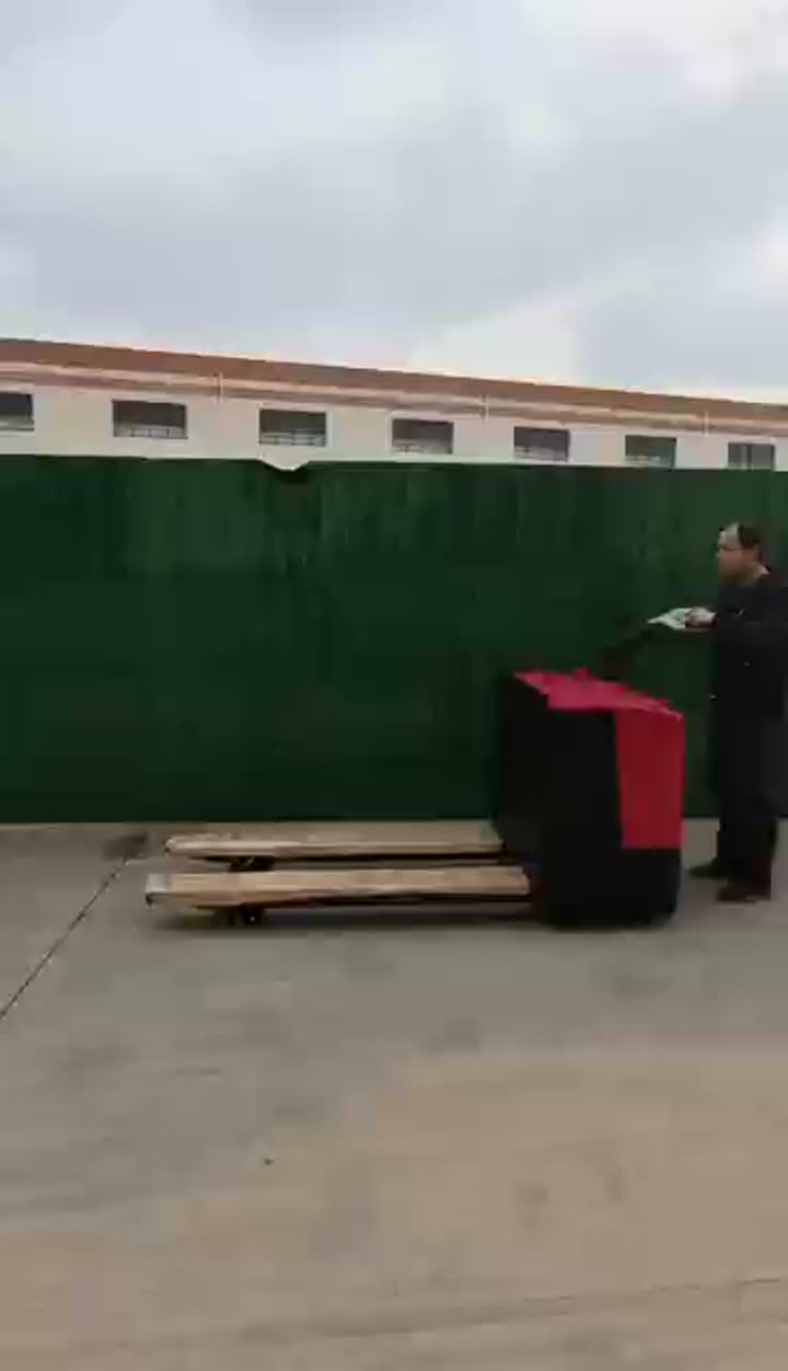 All electric cargo truck for site logistics