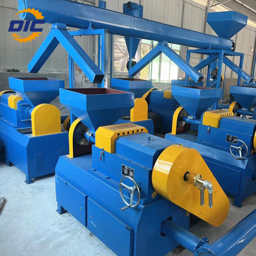 Rubber powder grinder machine finished installation