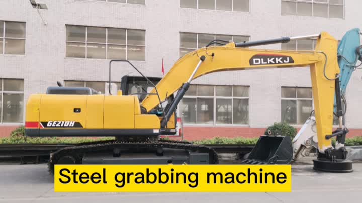 Steel Grabber Excavator