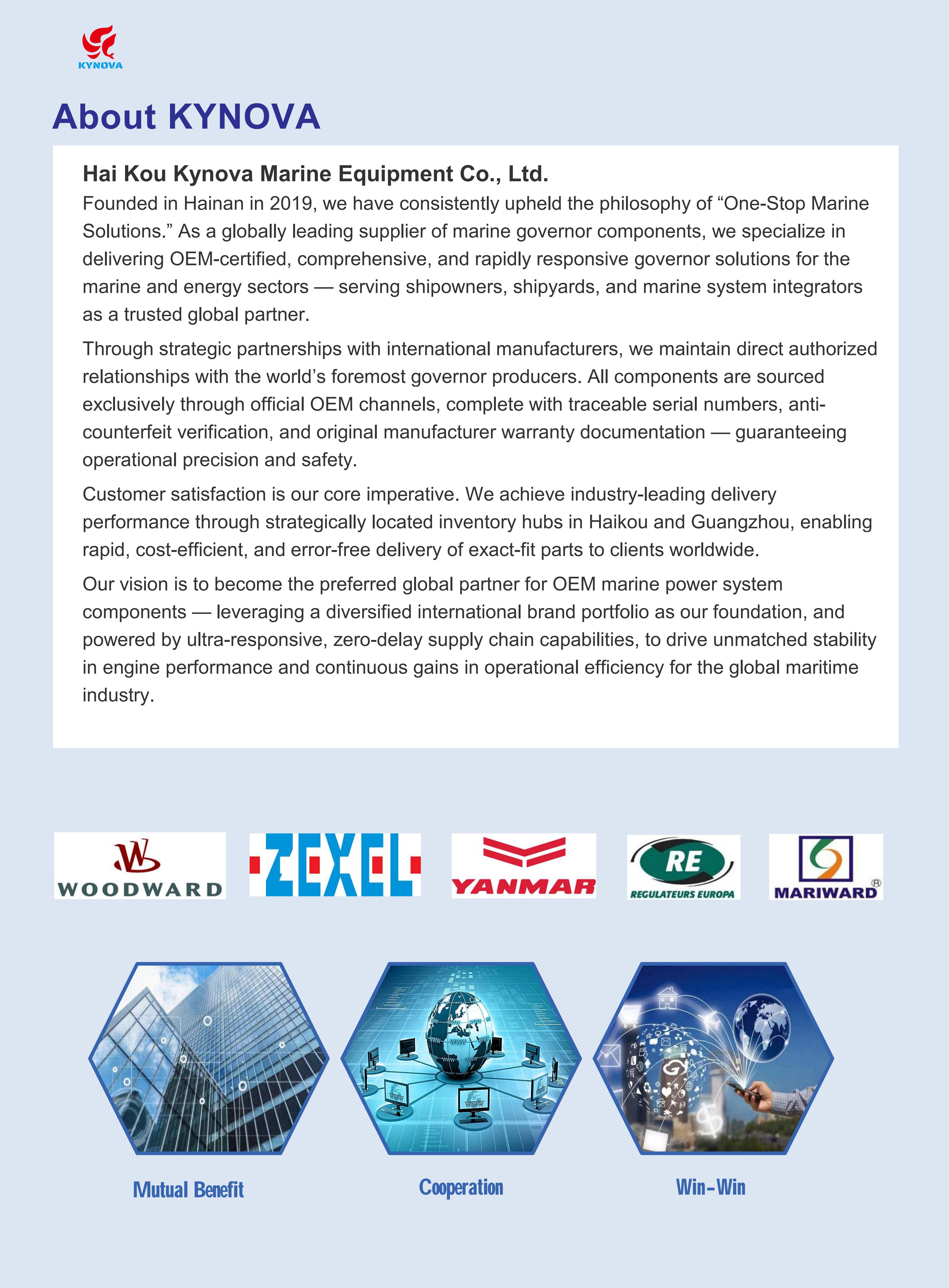 Haikou Kynova Marine Equipment Co.,Ltd.