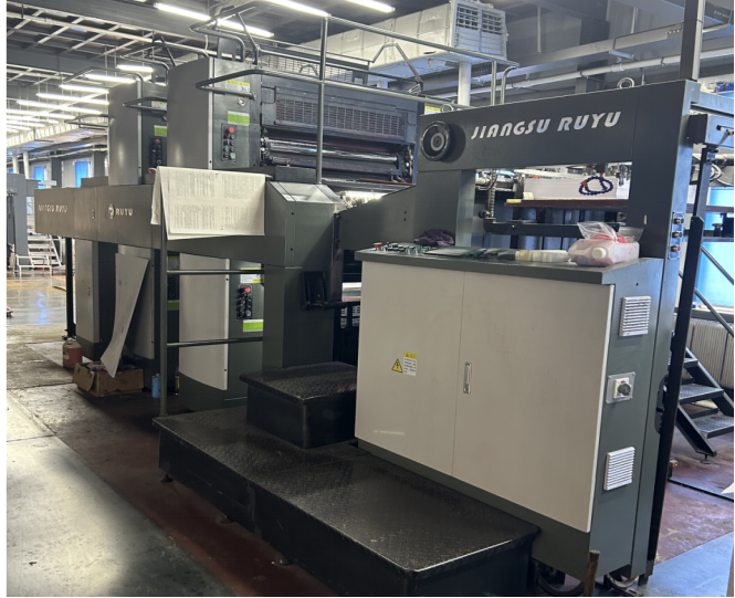 double-sided two-color printing machines
