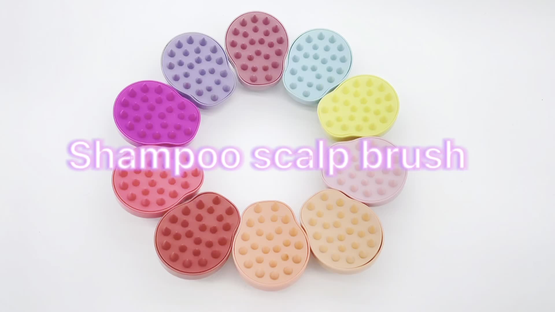 silicone massager scalp brush shampoo  hair scalp massager brush scalp exfoliator brush1