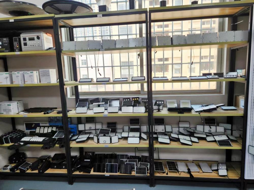 A corner of factory showroom