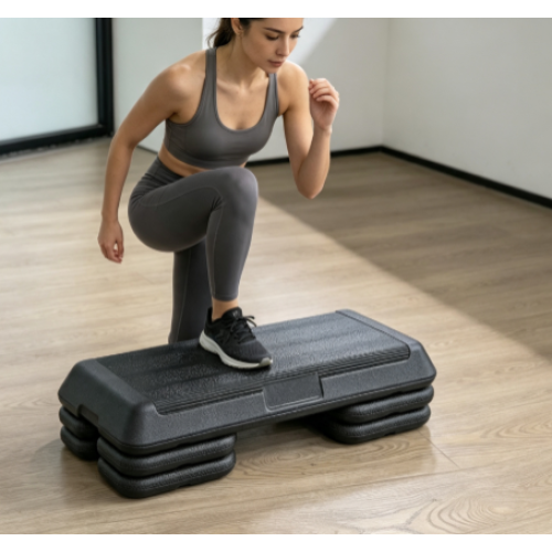 Neue verstellbare Aerobic-Step-Plattform für Heim- und Fitnessstudio-Fitnessbegeisterte eingeführt