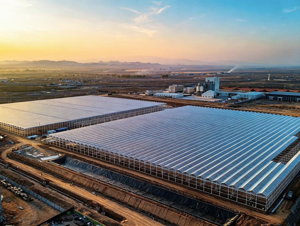 Jingtai County Modern (Circular) Agricultural Industrial Park Facility Agriculture Demonstration Planting Base