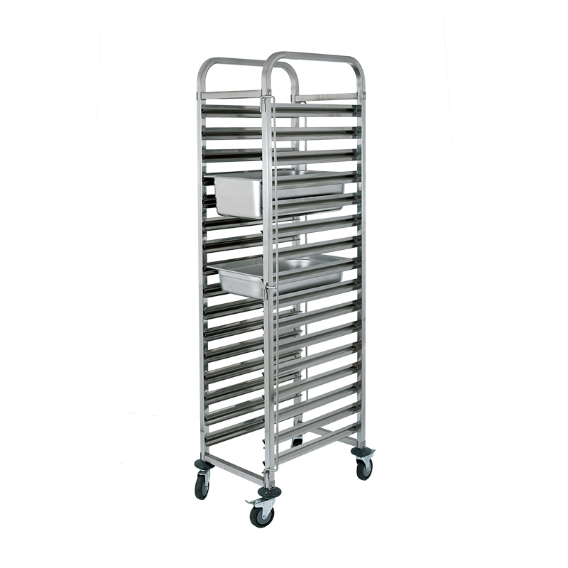 Stainless Steel GN Pan Trolley