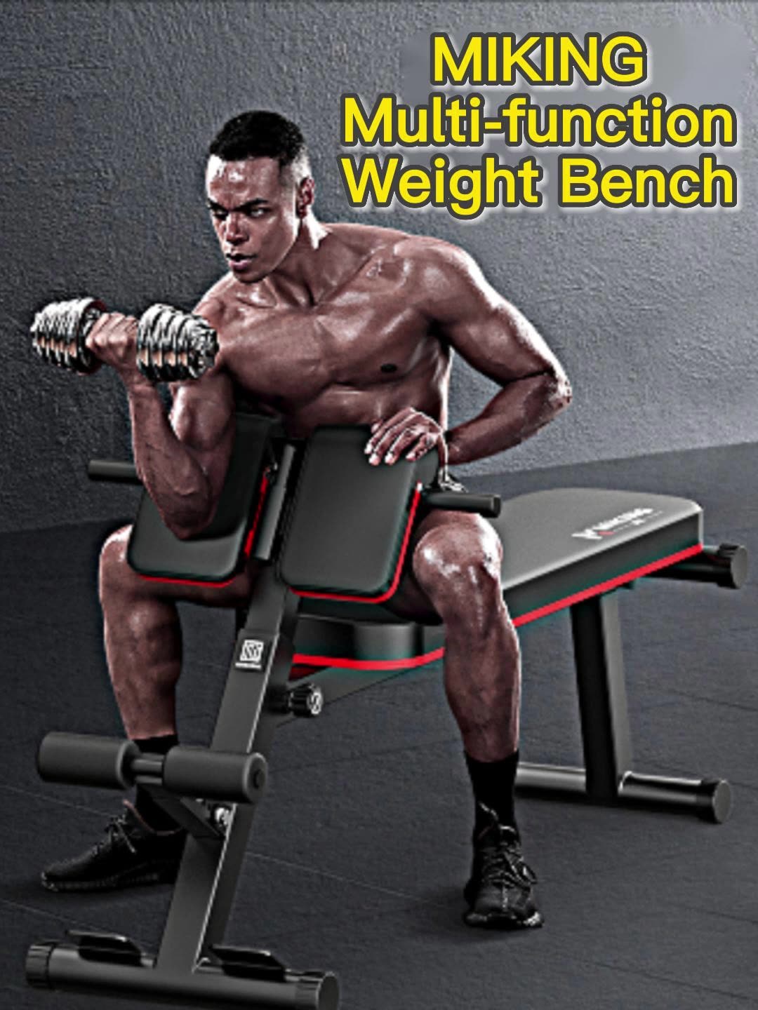 Multi Function Home Gym Equipment Weightlifting Bench Press Sit up Weight Bench Fitness Exercise Strength Training1