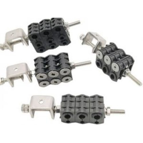 Использование и установка зажима фидерного кабеля